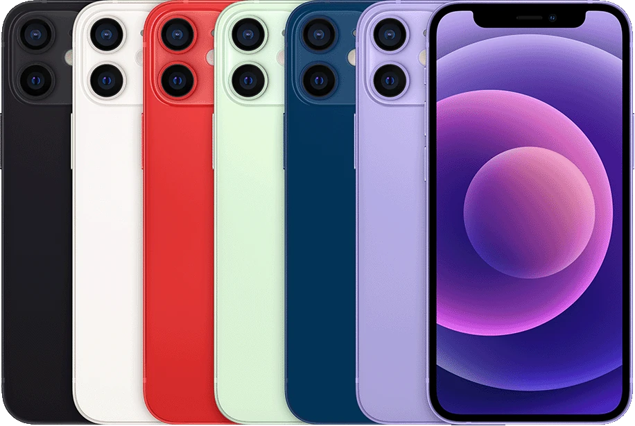iPhone 12 mini: colores y diseño del teléfono