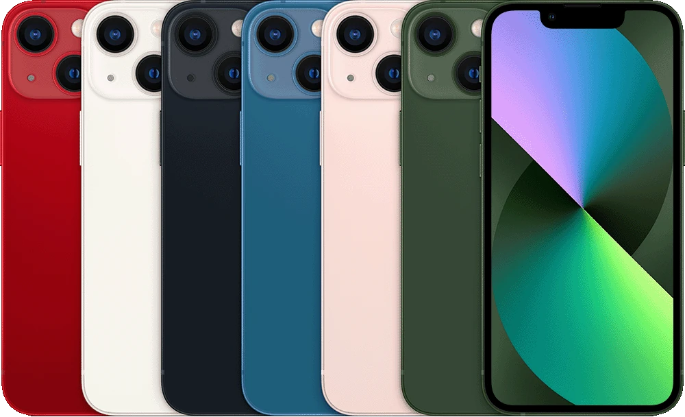iPhone 13 mini: colores y diseño del teléfono