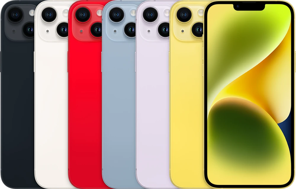 iPhone 14 Plus: colores y diseño del teléfono