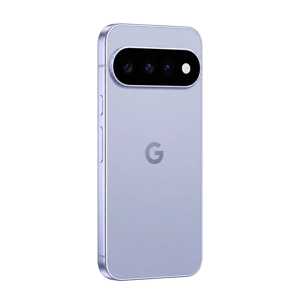 Google Pixel 11 en color Glaciar, visto por detrás