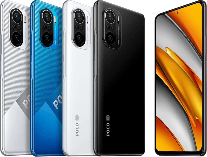 POCO F3 5G: diseño del teléfono