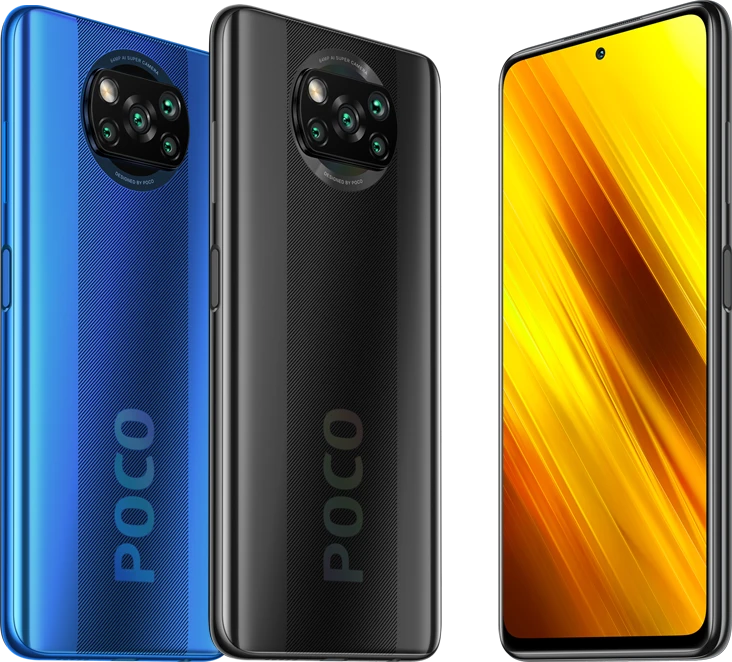 POCO X3 NFC: diseño del teléfono