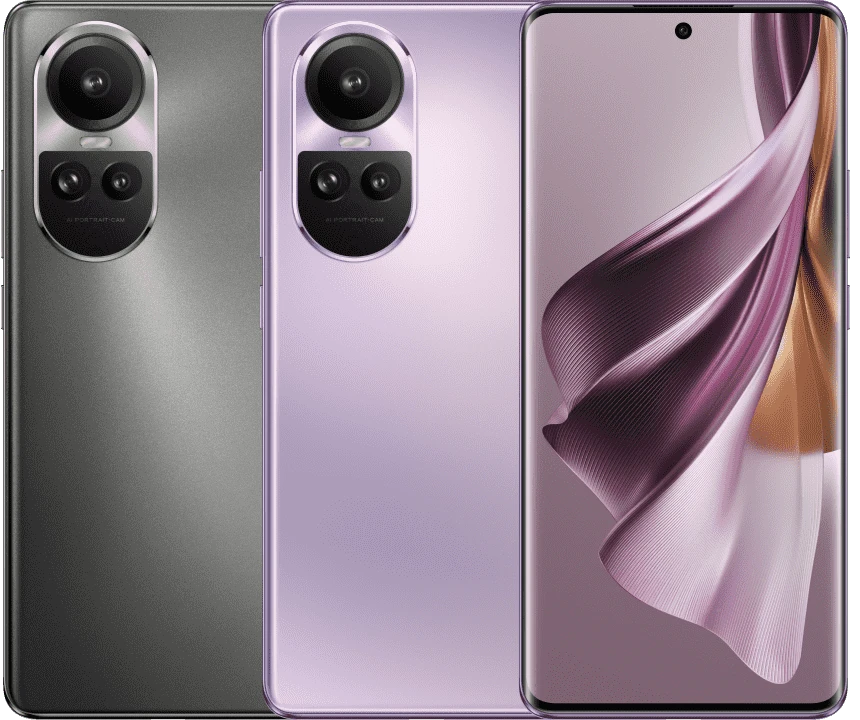 Reno 10 Pro 5G: diseño del teléfono