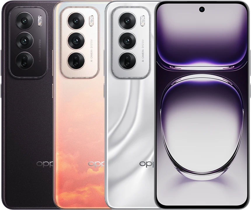 OPPO Reno12: diseño del teléfono