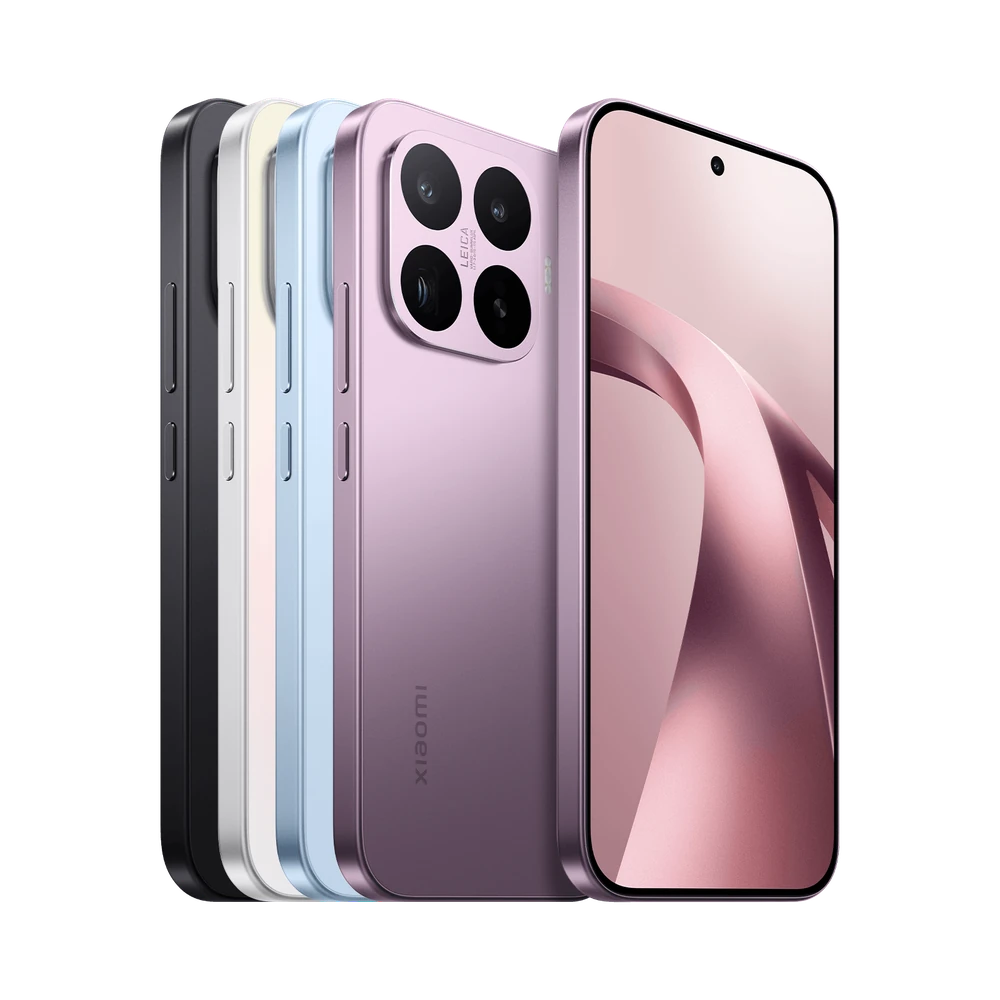 Xiaomi 17T visto por delante y por detrás, en los colores oficiales