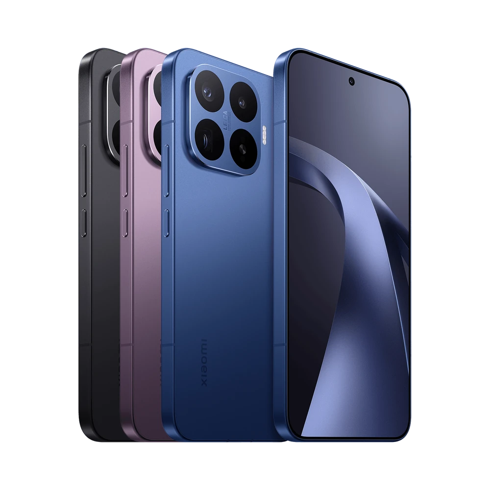 Xiaomi 17T Pro visto por delante y por detrás, en los colores oficiales