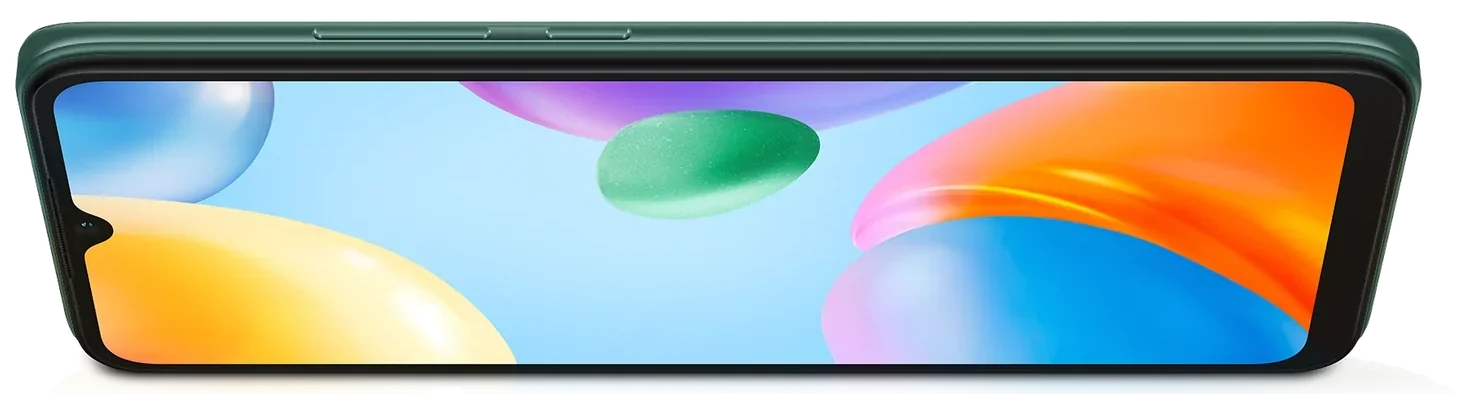 Frontal del Xiaomi Redmi 10C verde, imagen oficial del fabricante