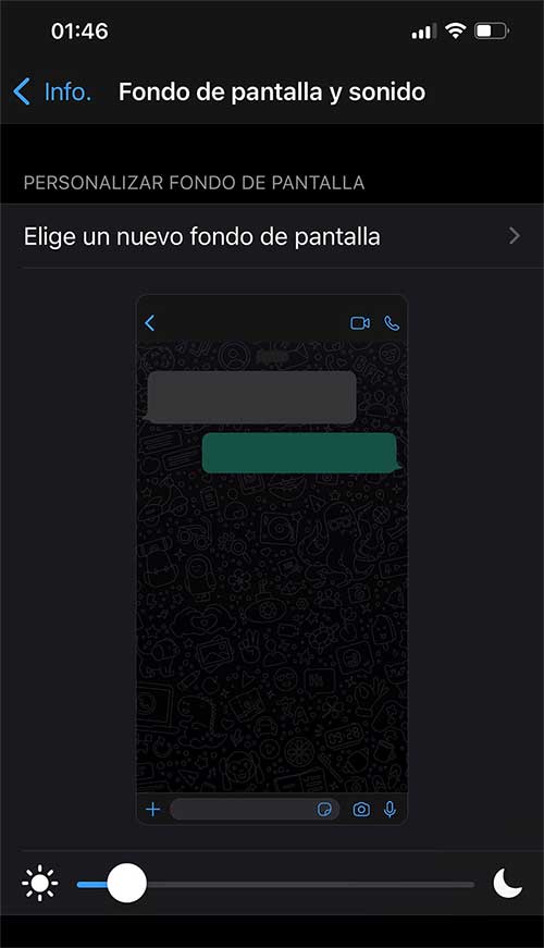 Elige un nuevo fondo de pantalla