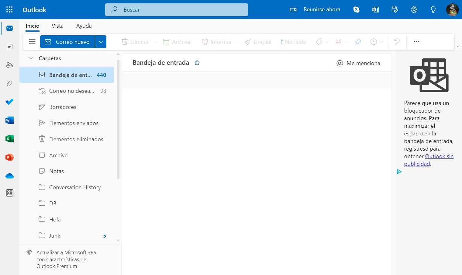 Iniciar sesión Outlook