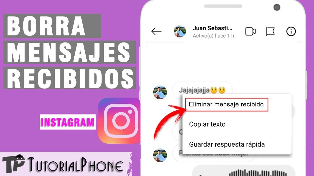 Cómo Eliminar Un Mensaje Recibido En Instagram 2022