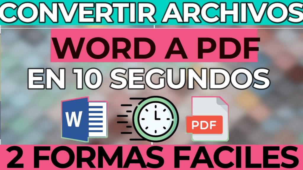 Word a PDF