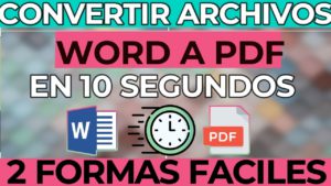 Word a PDF