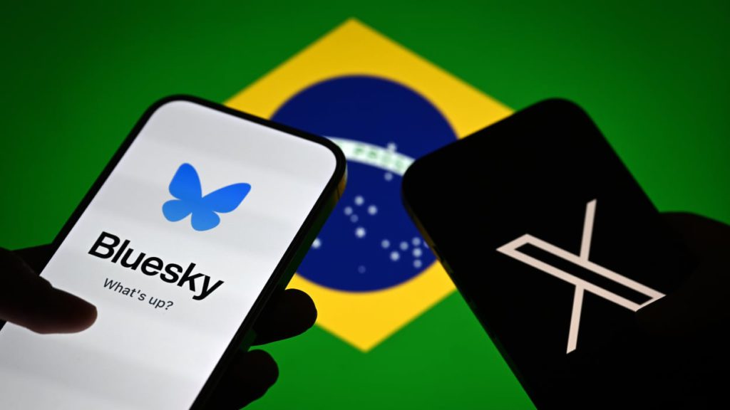 Brazilian users flock to Bluesky after Elon Musk's X banned