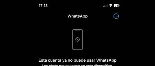 Esta cuenta ya no puede usar WhatsApp: por qué se está baneando a muchos usuarios y qué se puede hacer al respecto