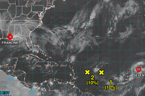 La séptima tormenta tropical del año ya se está gestando en el Atlántico: "Gordon" apunta al Caribe