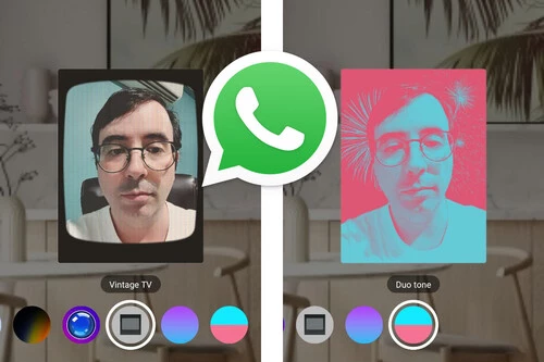 Cómo cambiar el fondo y usar filtros en las videollamadas de WhatsApp