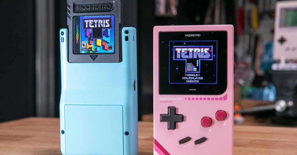 Review del ModRetro Chromatic: Redefiniendo el Game Boy El mundo de los videojuegos retro está lleno de sor