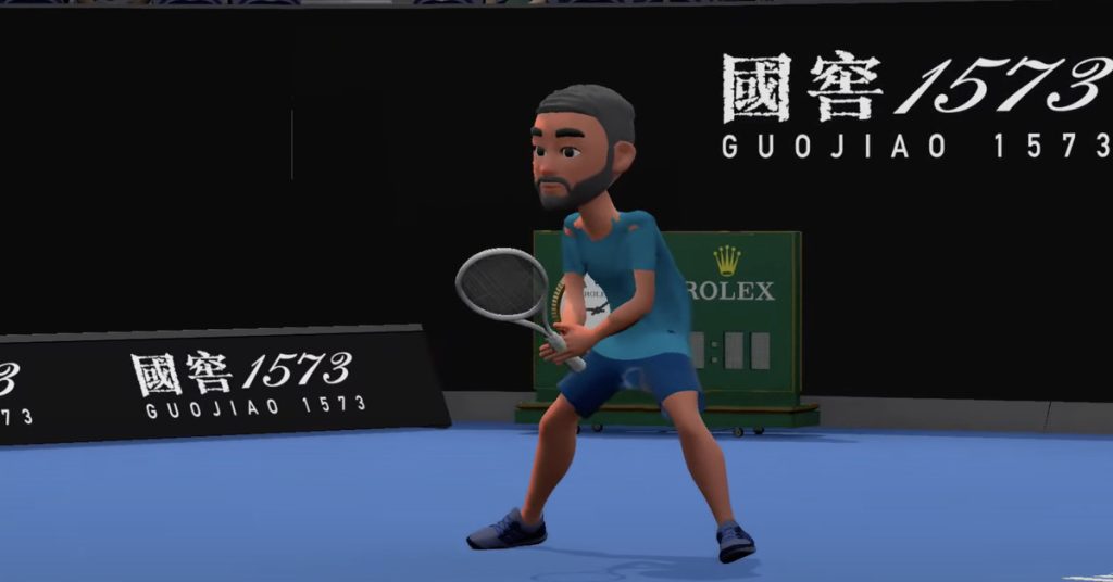 El Open de Australia se transforma con animaciones al estilo Wii El Open de Australia está revolucionando la